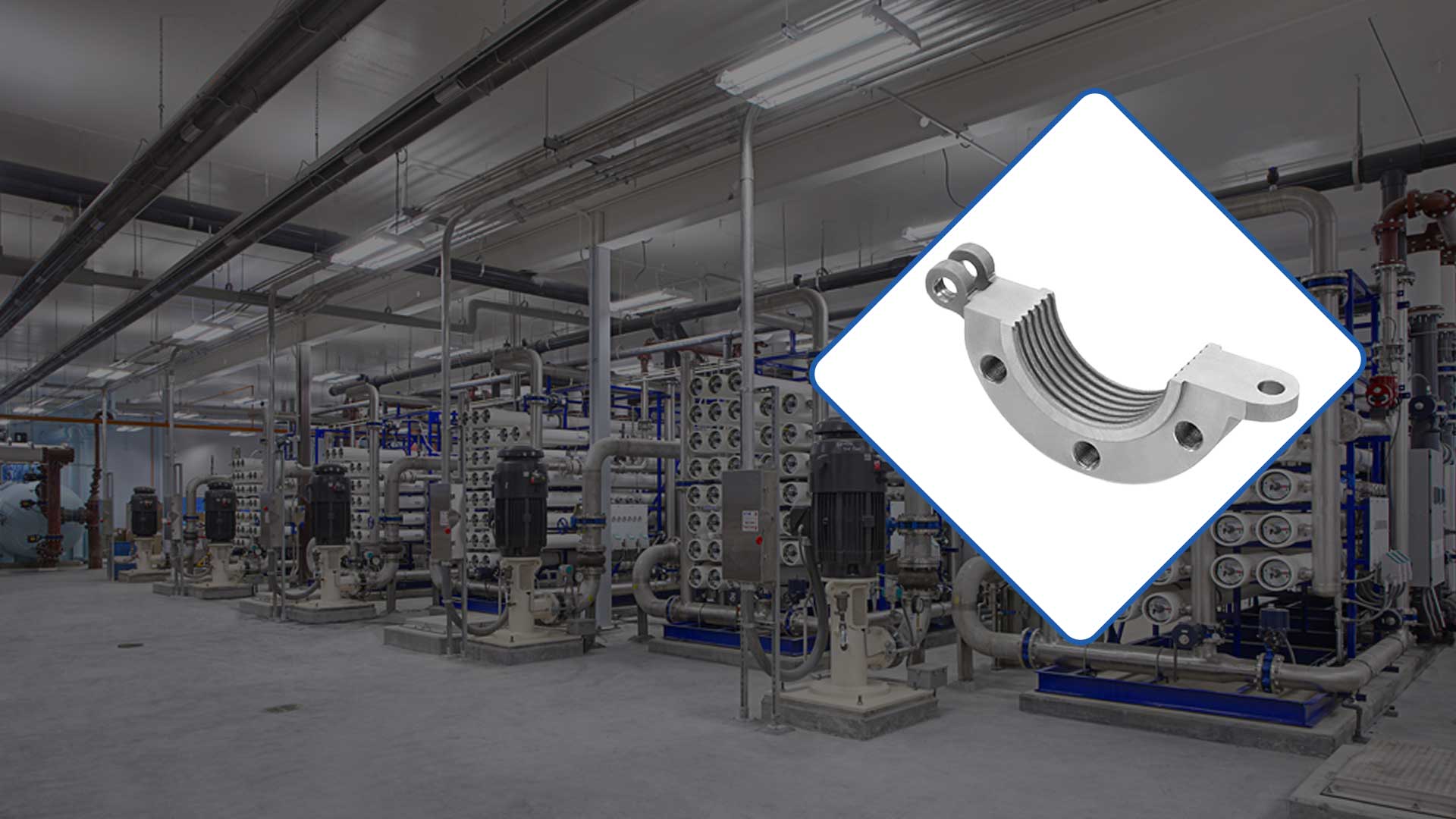 Building & Water Treatment Parts Casting | Captain Technocast Ltd.